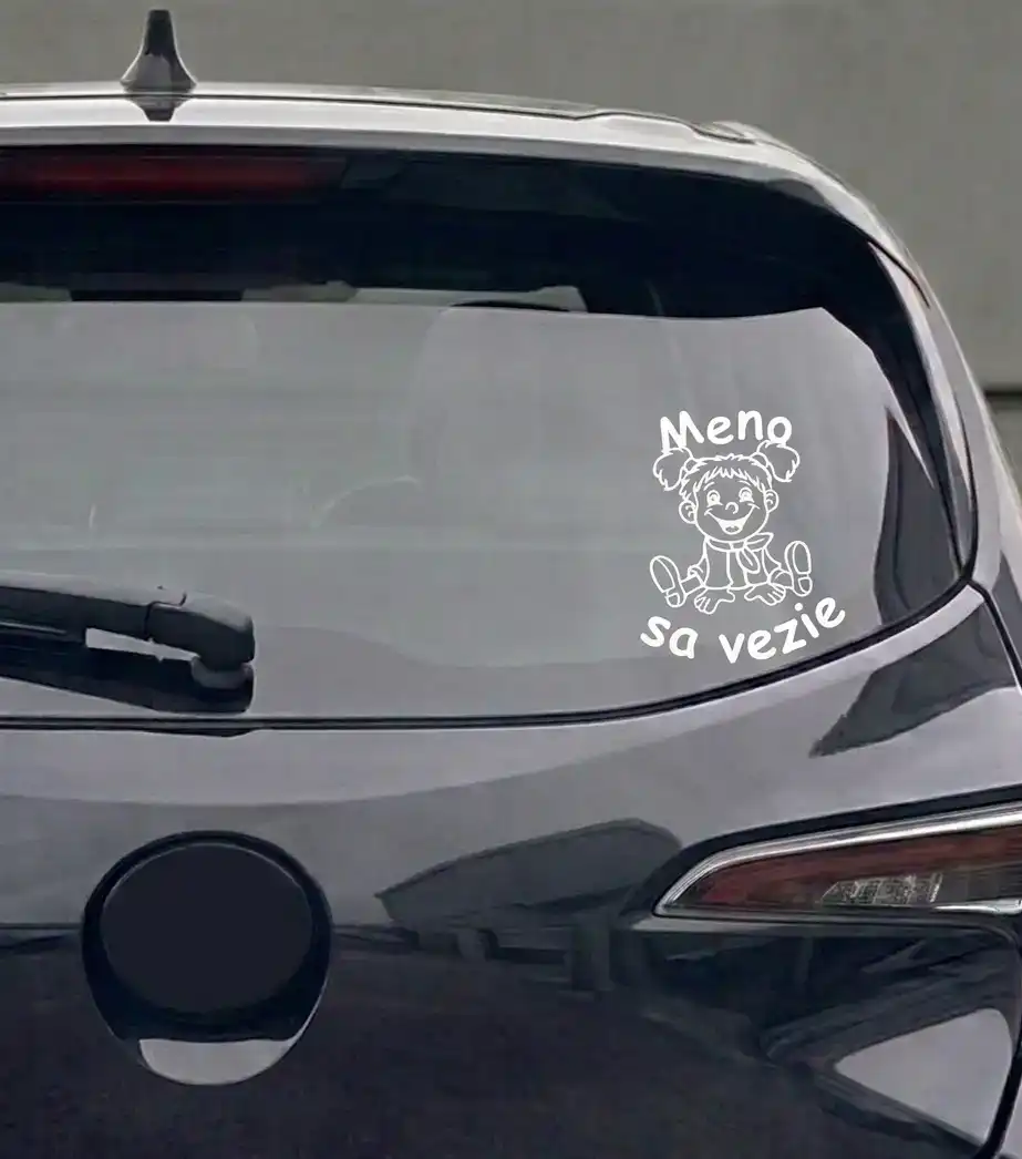 Dievčatko sa vezie