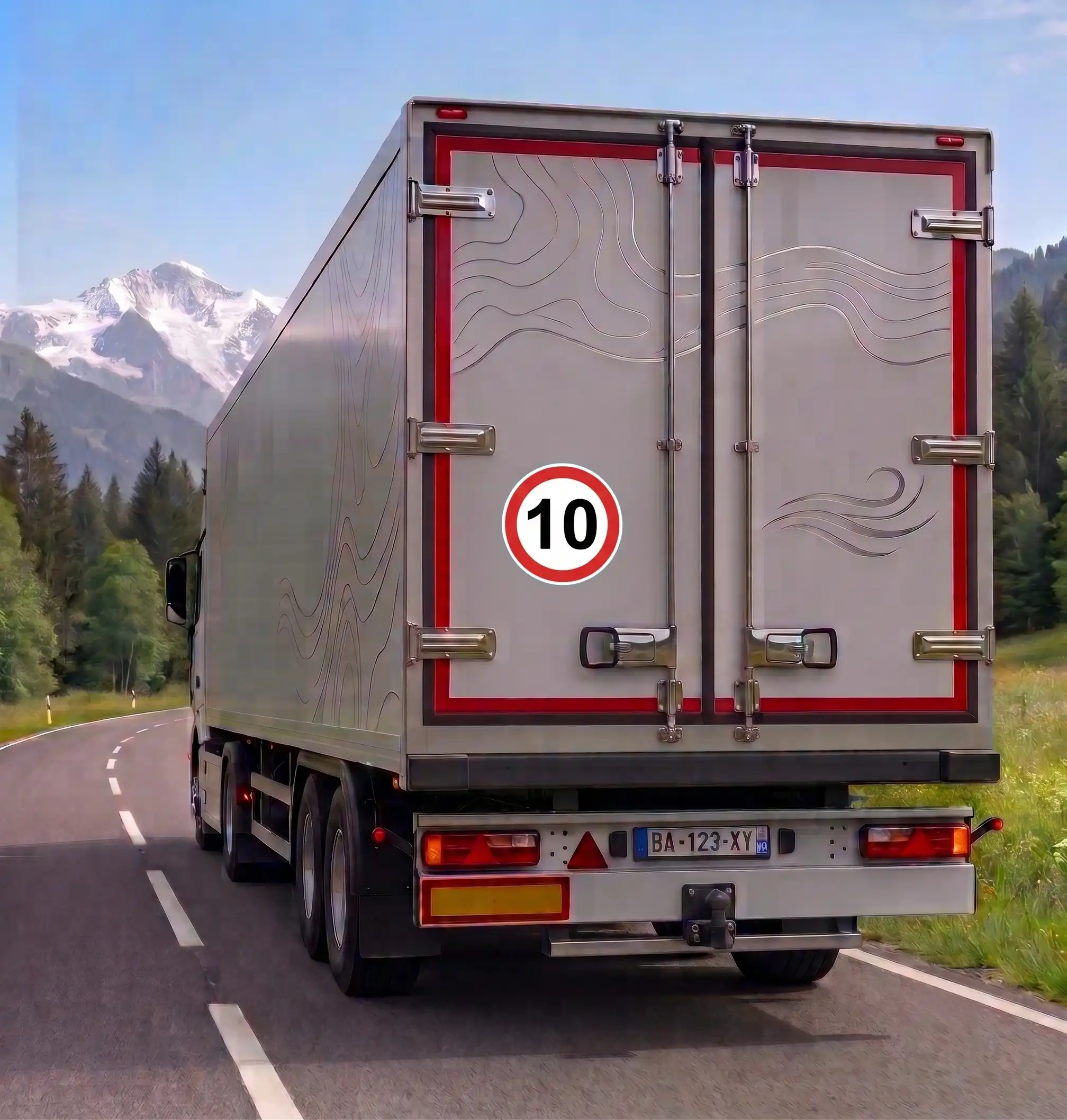 Obmedzenie rýchlosti 10km/h