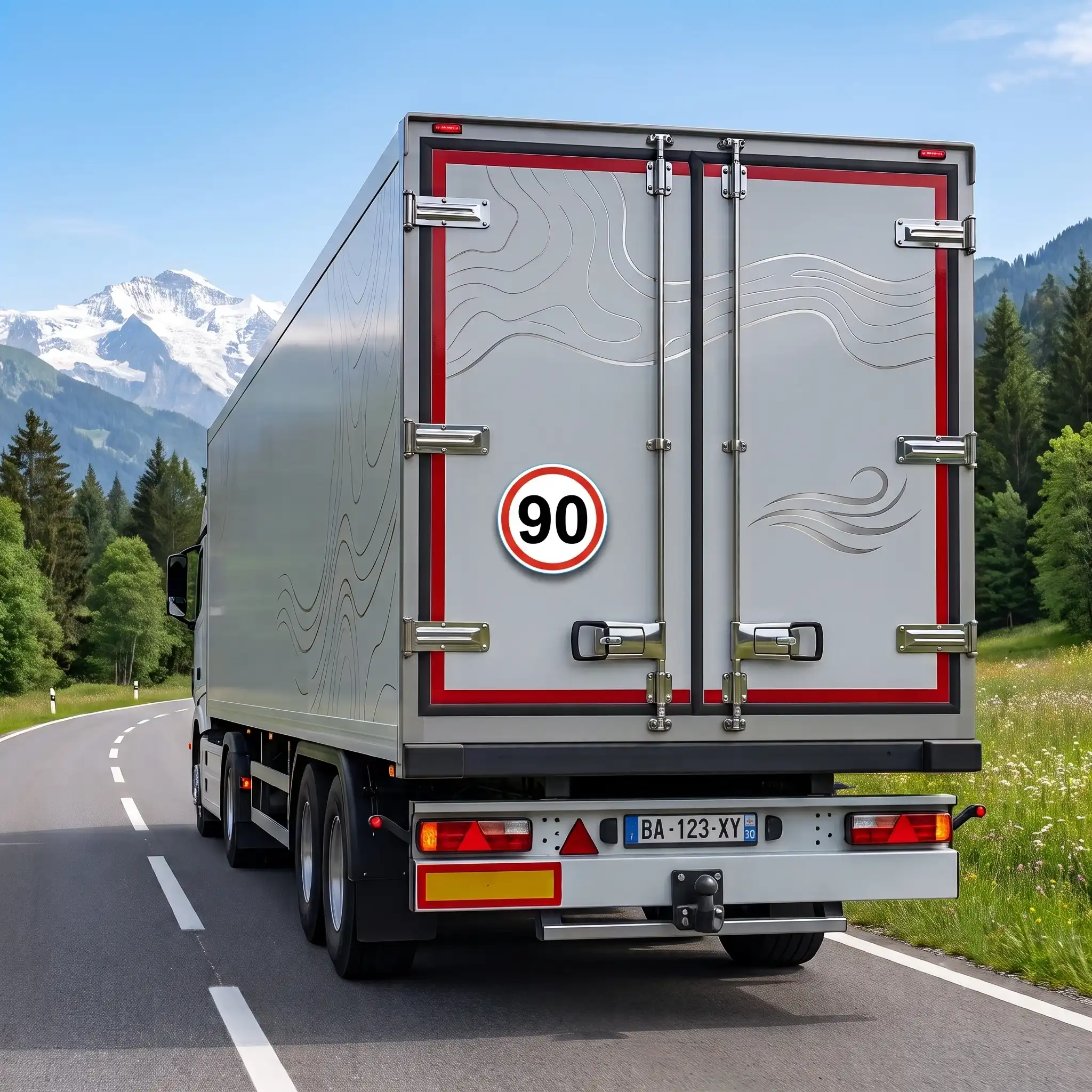 Obmedzenie rýchlosti 90km/h